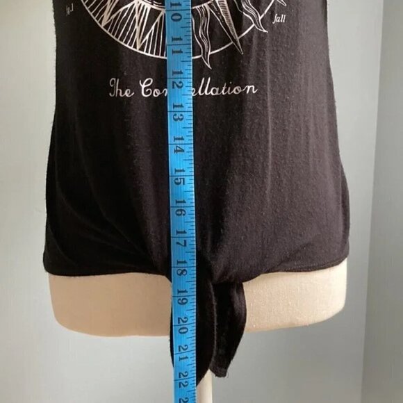 Dirtee Laundry The Constellation Tie Front T-Shirt - Women S - Picture 6 of 10